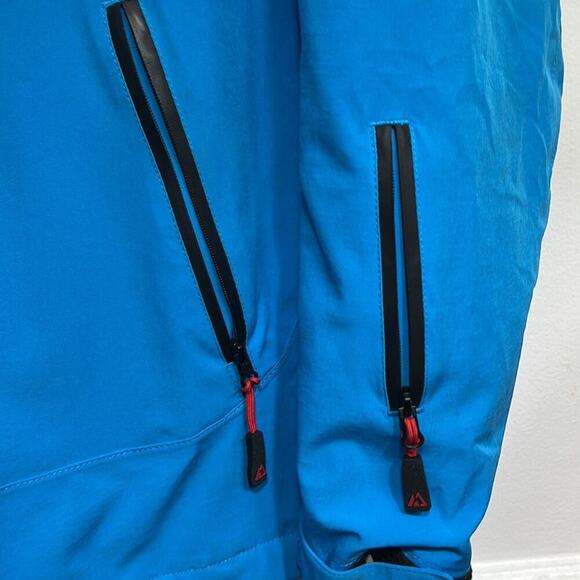 Apricoat Blue Travel Coat | Multiple Hidden & Zip Pockets S - Picture 5 of 9